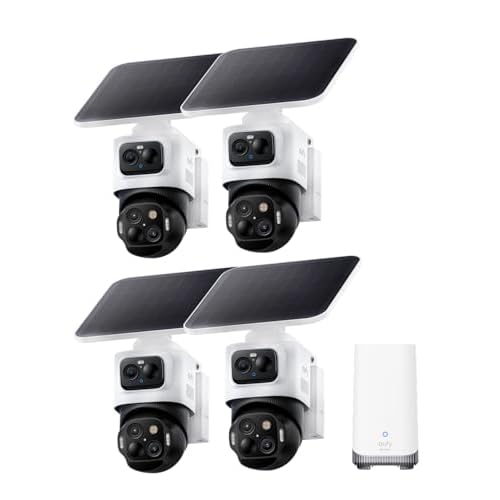 eufy eufyCam S4, 4-Cam Kit, 4K Solar, 3-Lens PTZ，Wireless System Review: What to Know Before Buying